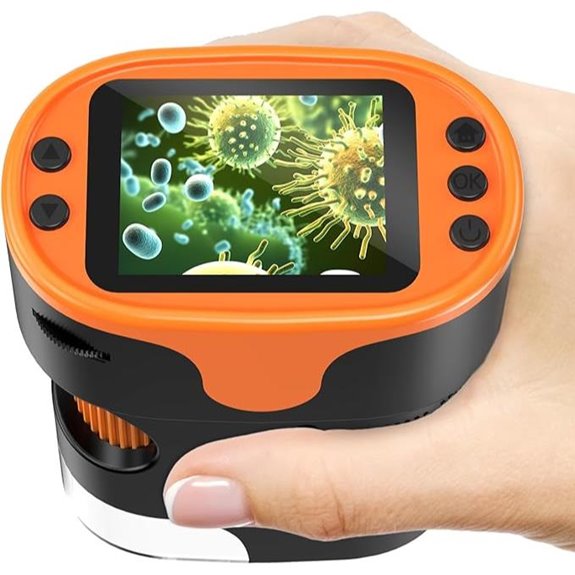 15 Best Microscope Kits for Kids to Spark Their Scientific Curiosity 10 1000X Kids Handheld Microscope with Slides Kit