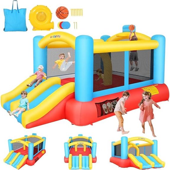 15 Best Bounce House Inflatables That Will Keep Kids Entertained All Day 14 Inflatable Bounce House for Kids with Slides