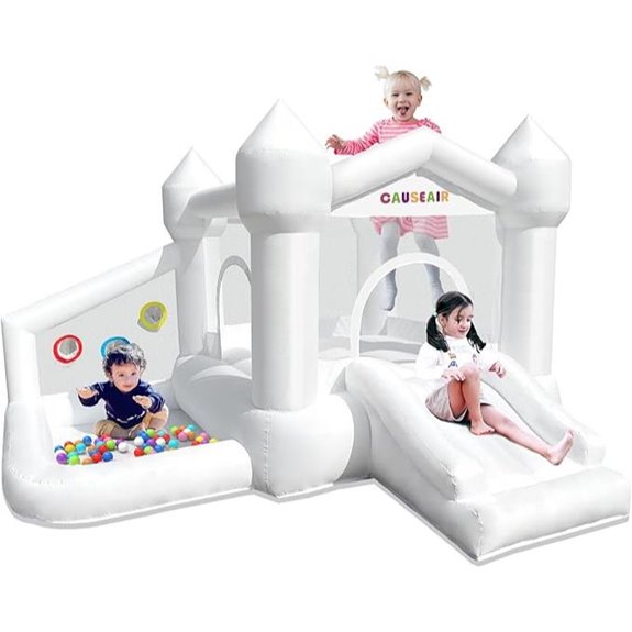 Inflatable Bounce House with Ball Pit for Kids