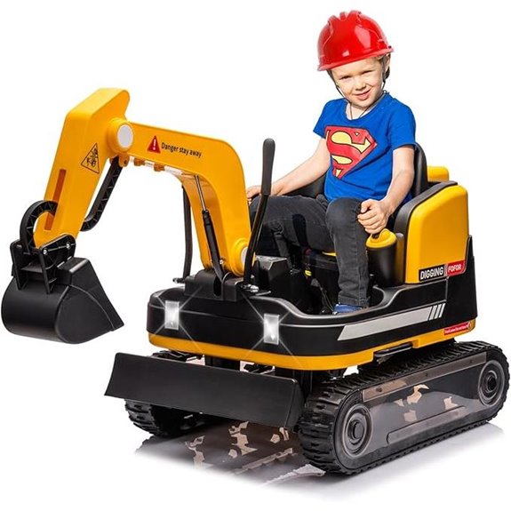 15 Best Ride-On Excavators for Kids in 2026: Top Picks for Safe and Fun Construction Play 15 JOYLDIAS 360° Ride-On Excavator & Bulldozer for Kids