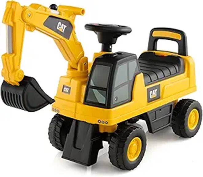 15 Best Ride-On Excavators for Kids in 2026: Top Picks for Safe and Fun Construction Play 10 Costzon Ride-on Excavator for Kids with Rotatable Bucket