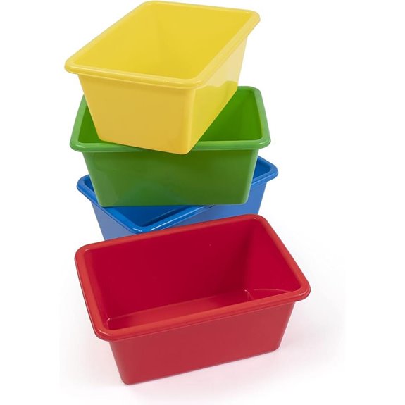 Humble Crew Toy Storage Bins for Kids (Set of 4)