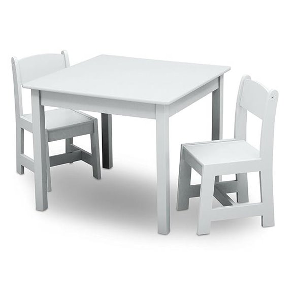 15 Best Kids’ Wooden Table Sets That Are Perfect for Play and Learning 17 Delta Children MySize Kids Wood Table & Chairs Set