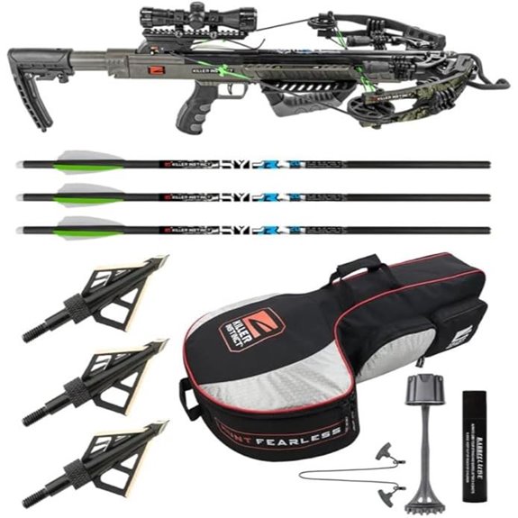 15 Best Premium Hunting Crossbows for 2026 15 Killer Instinct Boss Crossbow Package with Backpack