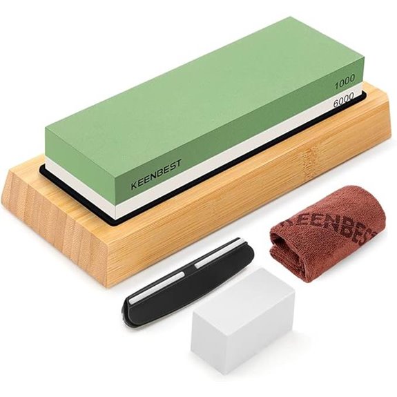 Whetstone 1000/6000 Grit Knife Sharpening Stone Kit