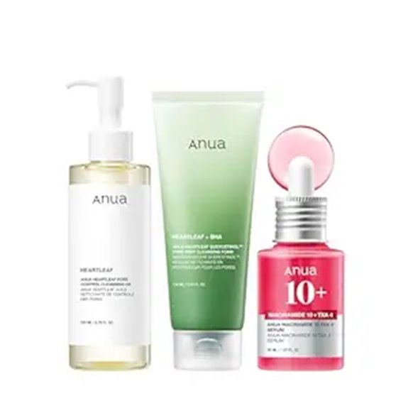 15 Best Premium Skincare Sets That Deliver Luxurious Results in 2026 14 Anua 3-Step Glass Skin Korean Skincare Set