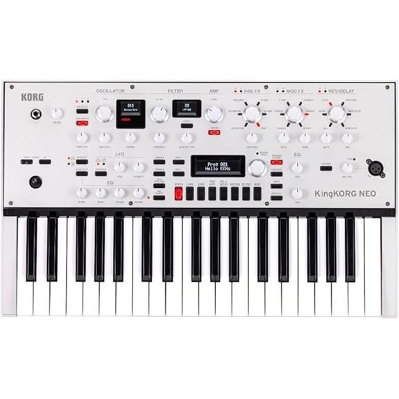 10 Best Stage Keyboards for Live Performance That Will Elevate Your Setlist 5 Korg KingKORG NEO Synthesizer with Vocoder & Arpeggiator