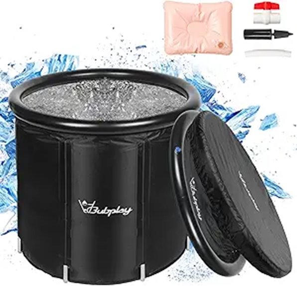 15 Best Portable Cold Plunge Tubs for Refreshing Wellness on the Go 7 Ice Bath Cold Plunge Tub with Cover 105 Gallons