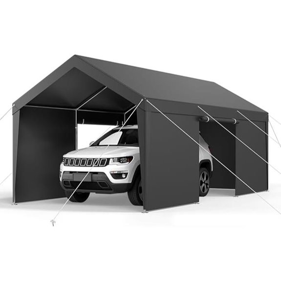 15 Best Heavy Duty Canopies for Ultimate Outdoor Shade in 2026 7 VEVOR 12x20 ft Heavy Duty Carport Shelter