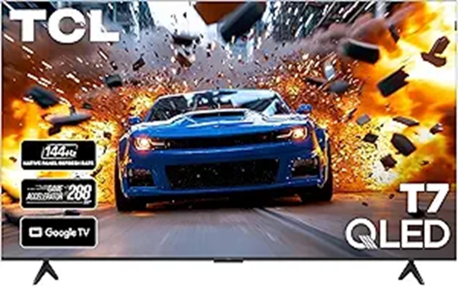 TCL 75-Inch T7 Series 4K QLED Smart TV