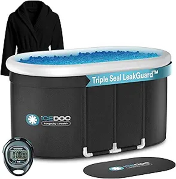 Recovery Long Pod XXL Cold Plunge Ice Bath Tub