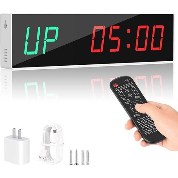 large digital gym timer