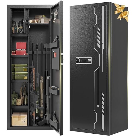 large electronic gun safe