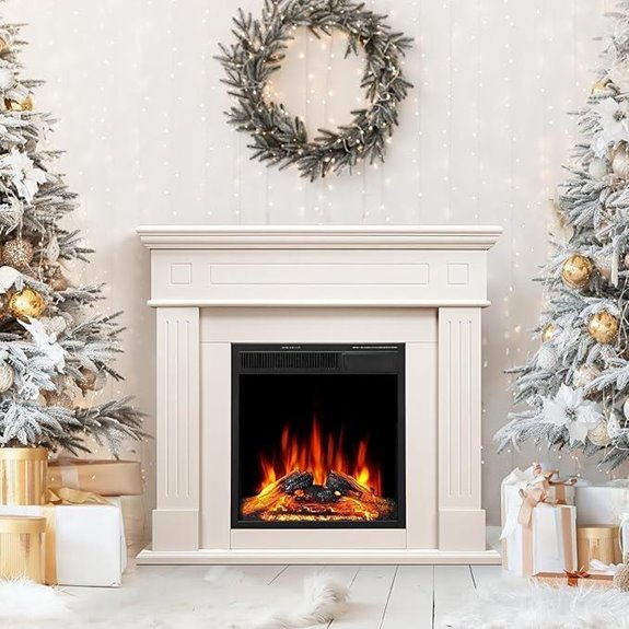 15 Best Electric Fireplaces to Warm Up Your Home in 2026 12 43-Inch Fireplace TV Stand with Electric Heater