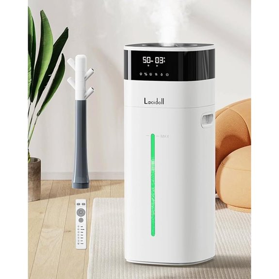 large humidifier with diffuser