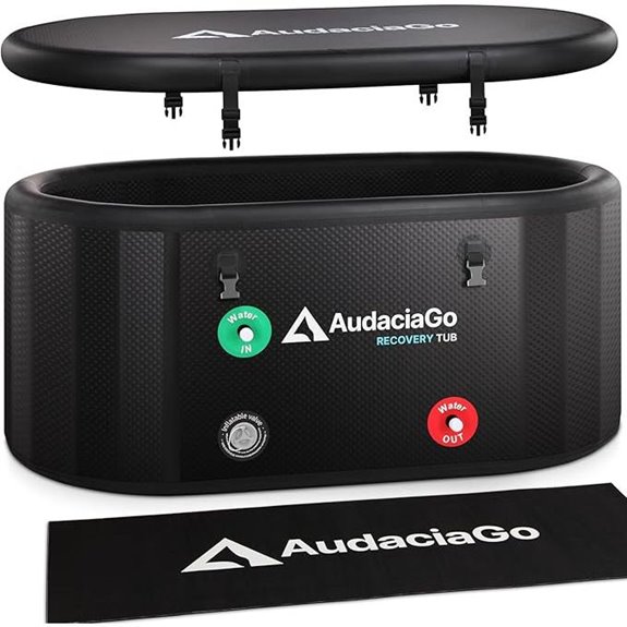 XXL Inflatable Ice Bath Tub for Athletes