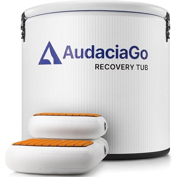 XXL Inflatable Ice Bath Tub with Accessories