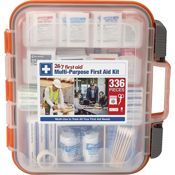15 Best Professional First Aid Kits for 2026 4 OSHA Compliant 336-Piece First Aid Kit for 100 People