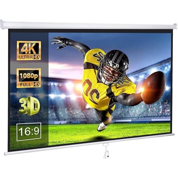 ZENY 100 Inch Portable HD Projection Screen