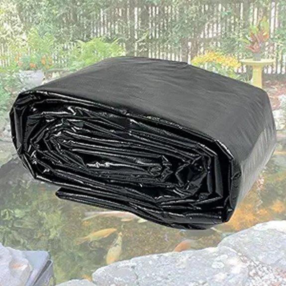 Yeezoo 25x25FT Reinforced PE Pond Liner