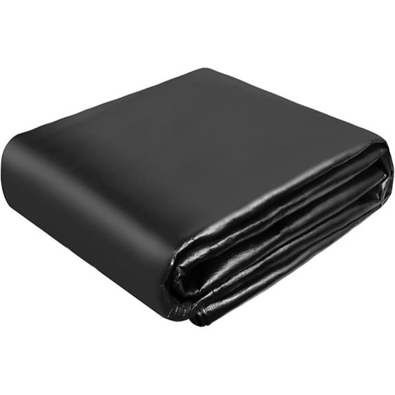 TEZONG 15x20Ft Pond Liner with Reinforced Underlayment