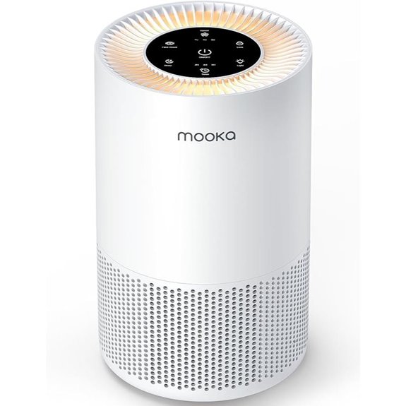 MOOKA H13 HEPA Air Purifier for Large Rooms