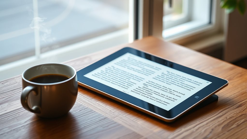 large screen features matter