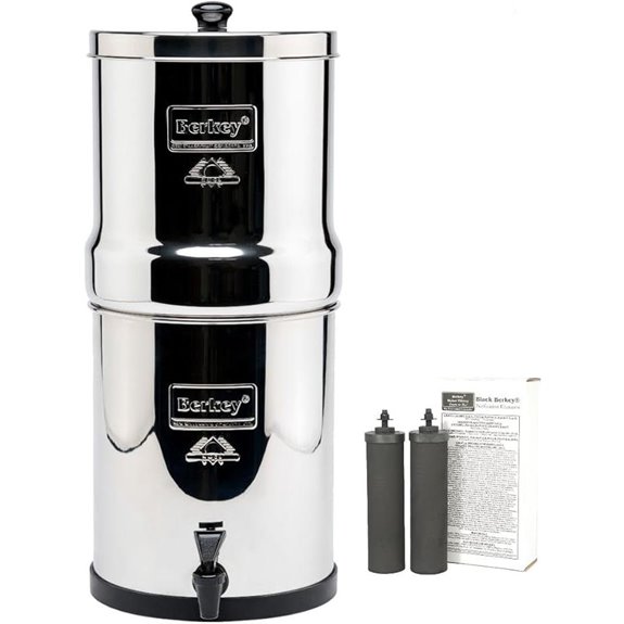 15 Best Gravity Water Filters for 2026 You Can Trust 15 Big Berkey 2.25-Gallon Stainless Steel Water Filter System