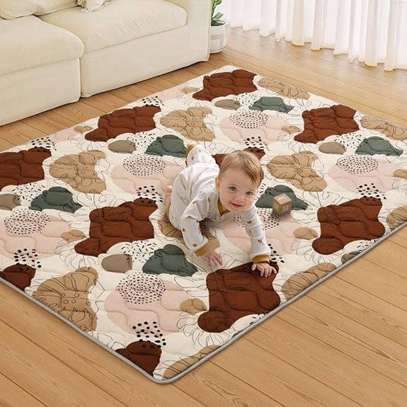 15 Best Foldable Playmats That Combine Convenience and Comfort 3 Blissful Diary Baby Play Mat Large & Washable
