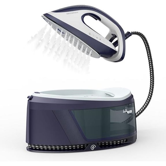 Steam Iron with Large Water Tank and Eco Mode