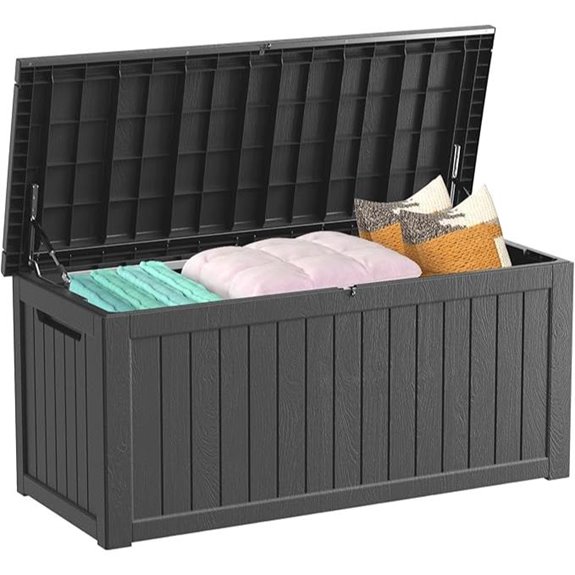 200 Gallon Waterproof Resin Outdoor Storage Box