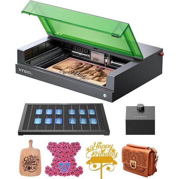 7 Best Laser Engravers for Metal in 2026: Top Picks for Precision and Durability 3 xTool S1 Laser Engraver with Air Assist & Honeycomb