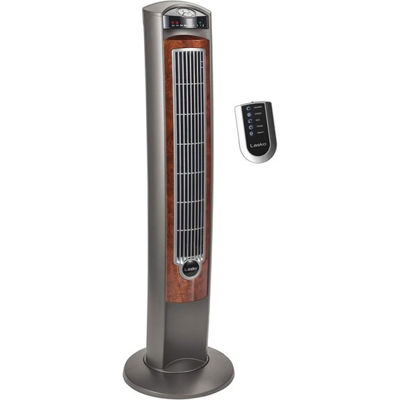 Lasko Oscillating Tower Fan with Remote 42