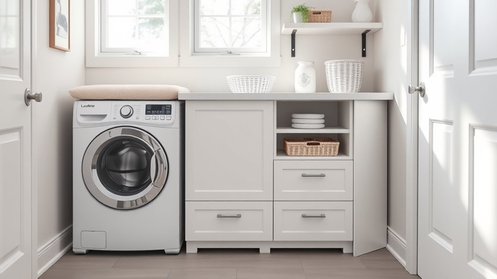 15 Best Laundry Pedestal Storage Solutions to Maximize Your Laundry Room Space 33 laundry pedestal storage considerations