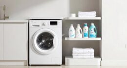 laundry pedestal storage ideas