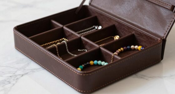 leather jewelry storage solutions