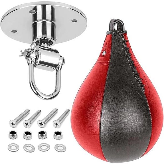 15 Best Speed Bag Kits for Boxing Enthusiasts: Top Picks and Reviews 8 Leather MMA Speed Punching Bag Kit