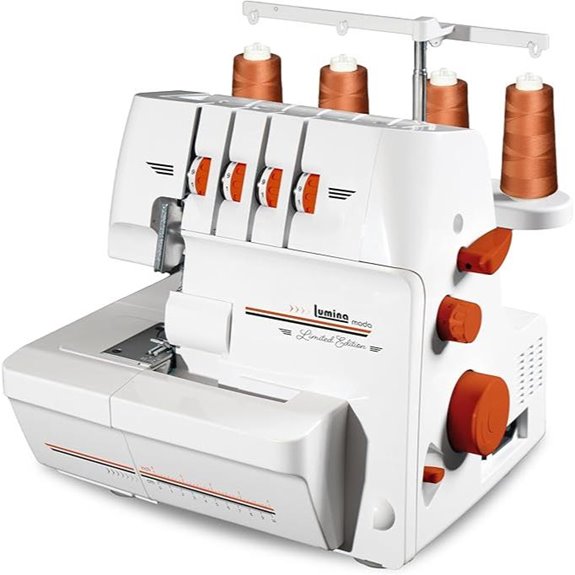 Lumina Moda Serger Overlock Machine with LED