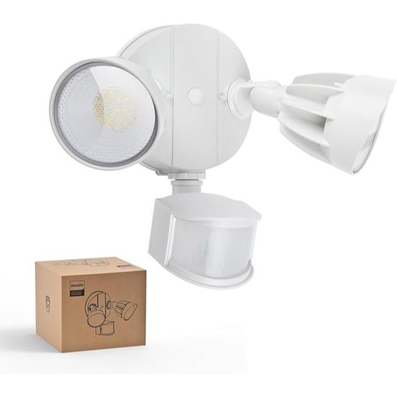 Philips 44W LED Security Flood Light with Motion Sensor