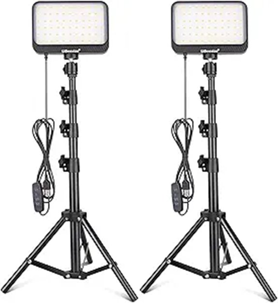 UBeesize LED Video Light Kit with Filters
