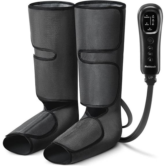 Nekteck Leg Compression Massager with Hand Controller