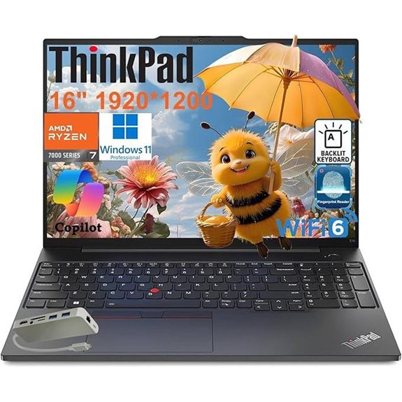 9 Best Laptops for 4K Video Editing in 2026 11 Lenovo ThinkPad E16 Gen 2 Business Laptop