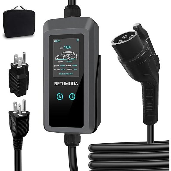 15 Best Portable EV Chargers for Charging on the Go in 2026 5 Level 1 & 2 EV Charger 16A 25FT NEMA Plugs