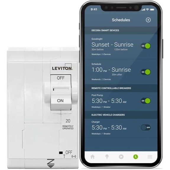 15 Best Circuit Breaker Smart Panels for Enhanced Home Safety and Control 12 Leviton 2nd Gen Smart 2-Pole Circuit Breaker