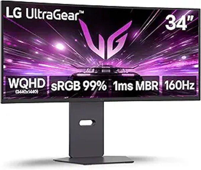 15 Best Ultrawide Monitors for Video Editing in 2026 10 LG 34G600A-B Ultragear 34-Inch Curved Gaming Monitor