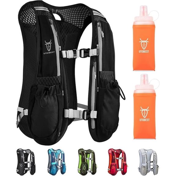 Lightweight 5L Running Hydration Vest for Trail and Marathon