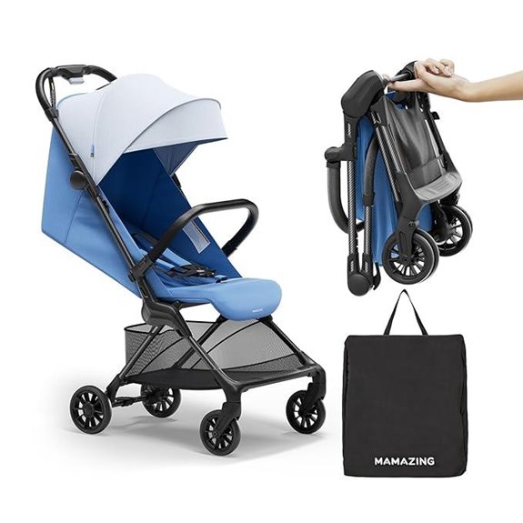 7 Best Luxury Strollers of 2026: Stylish and Sophisticated Options for Your Little One 5 MAMAZING Ultra Air X Travel Stroller