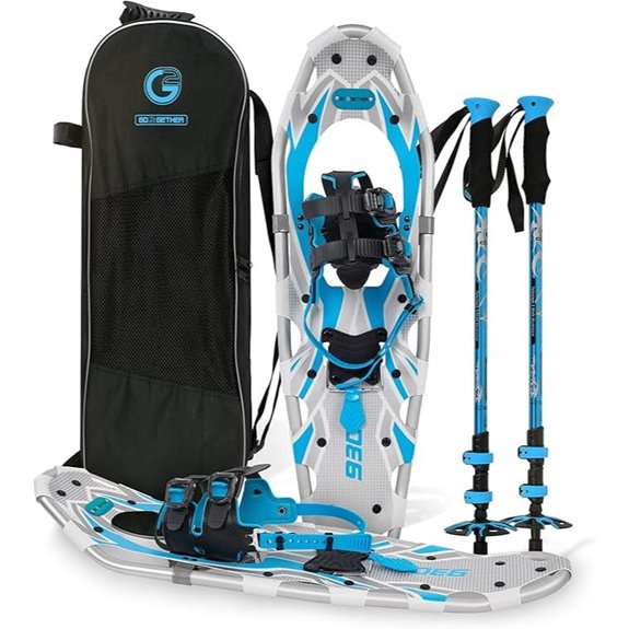 15 Premium Snowshoes for 2026 You Can't Miss 3 Lightweight Snowshoes with Poles Carrying Bag Multiple Colors