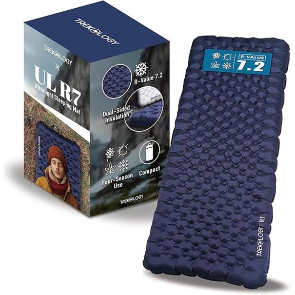 TREKOLOGY Camping Sleeping Pad Lightweight Waterproof All-Season