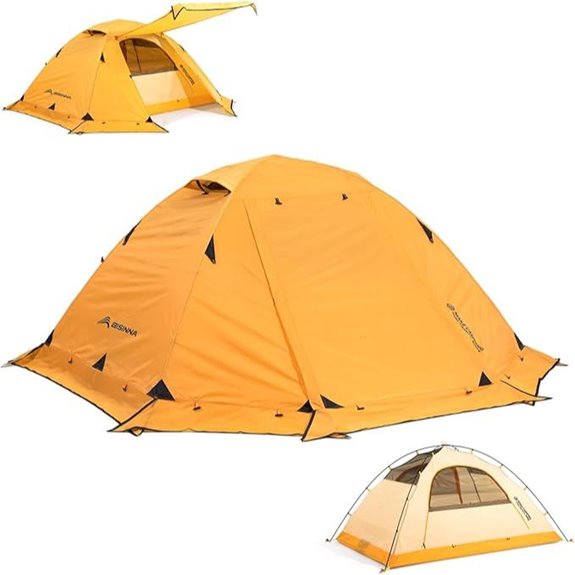 BISINNA 4-Season Lightweight Waterproof Camping Tent